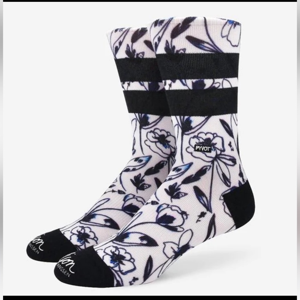 Pyvot Artist Series - Alison Jenssen Socks 🧦 Crew Height - Men or Women
